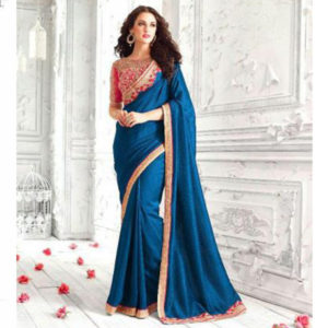 blue and pink wedding saree sri lanka