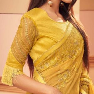 saree jacket design 2022